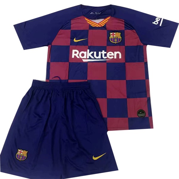 Camiseta Barcelona 1ª Niños 2019-2020 Azul Rojo